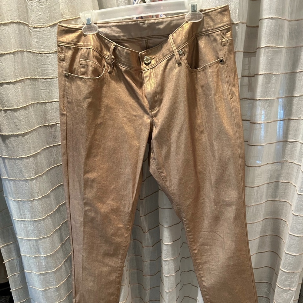 Lily Pulitzer Rose Gold Jeans